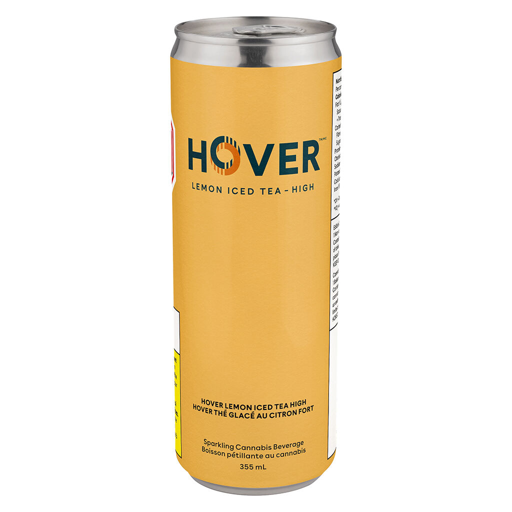 Hover Beverages - Hover Lemon Iced Tea High - Hybrid - 355ml