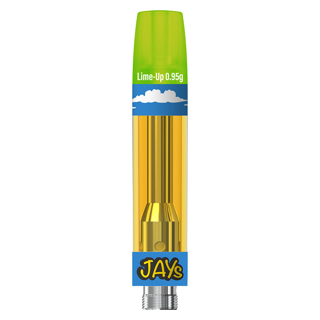 Jays - High Potency 92+ 510 Thread Cartridge Lime-up - Sativa - 0.95g