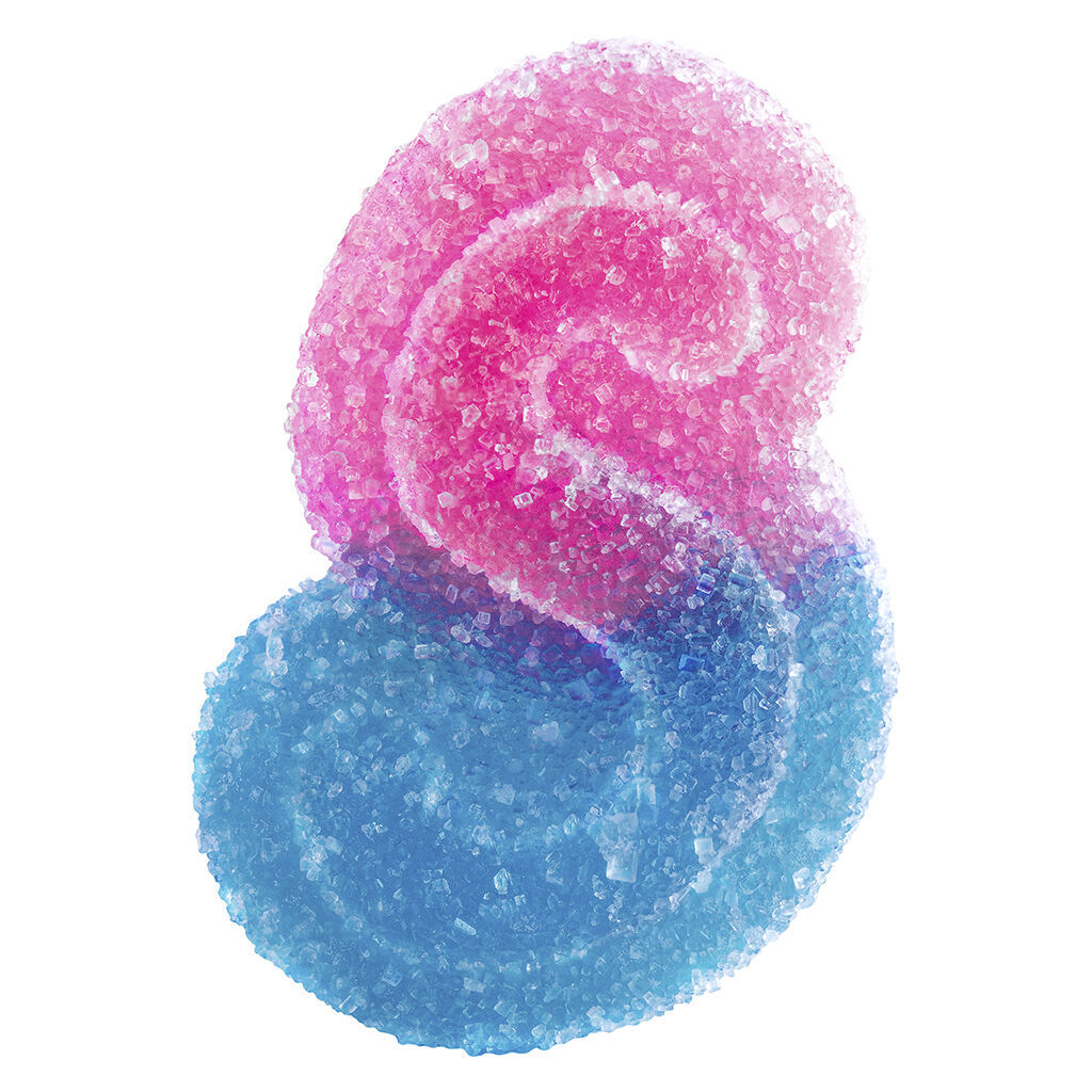 SOURZ by Spinach - 1pk Fully Blasted Blue Raspberry Watermelon Gummy - Indica