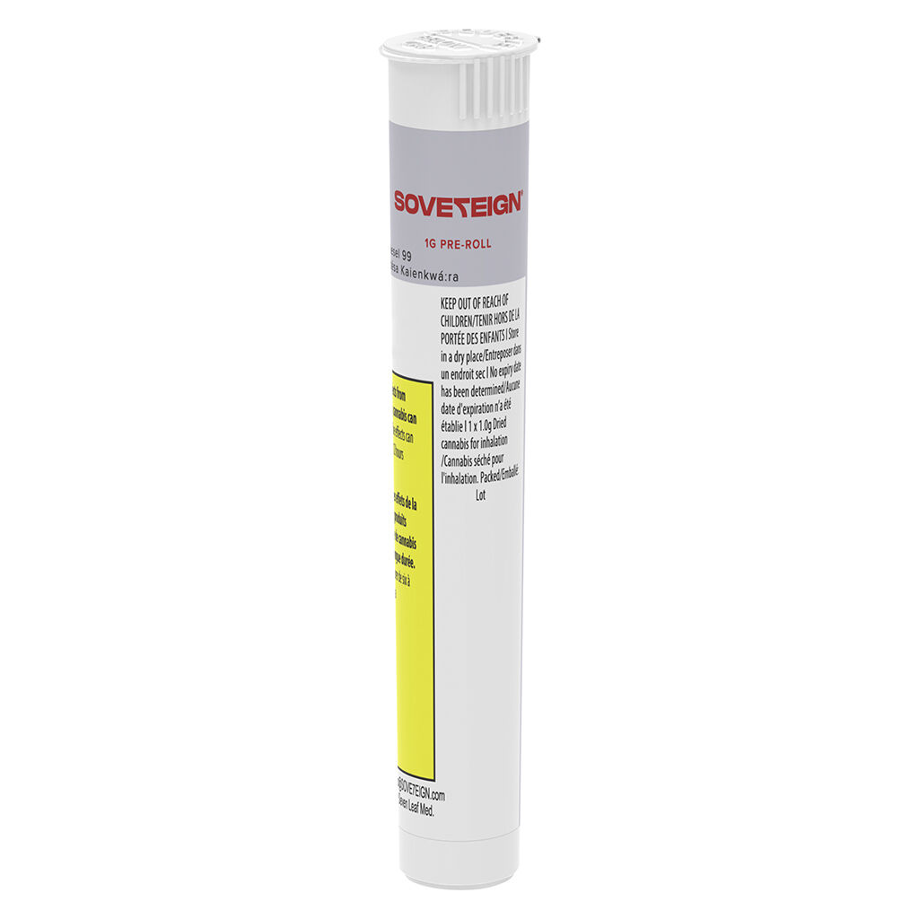 SOVE7EIGN - Strawberry Diesel 99 Ken’niionhontésa Kaienkwá:ra Pre-Roll - Sativa - 1g