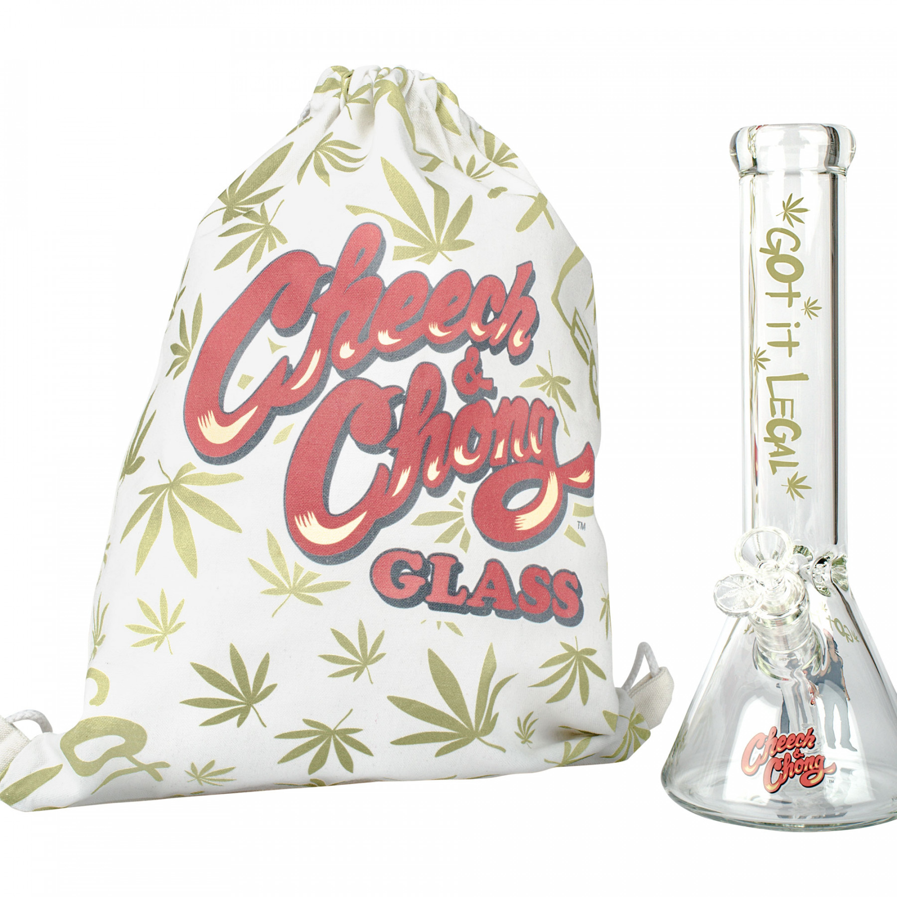 Cheech Glass - 12" Got It Legal Commemorative Beaker