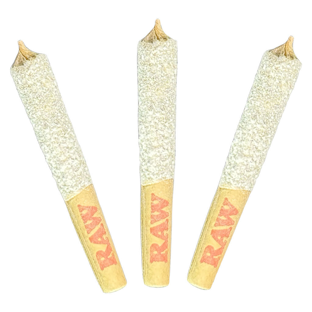 Dab Bods - Sour Blueberry 50’s+ Triple Infused Pre-Roll - Hybrid - 3x0.5g