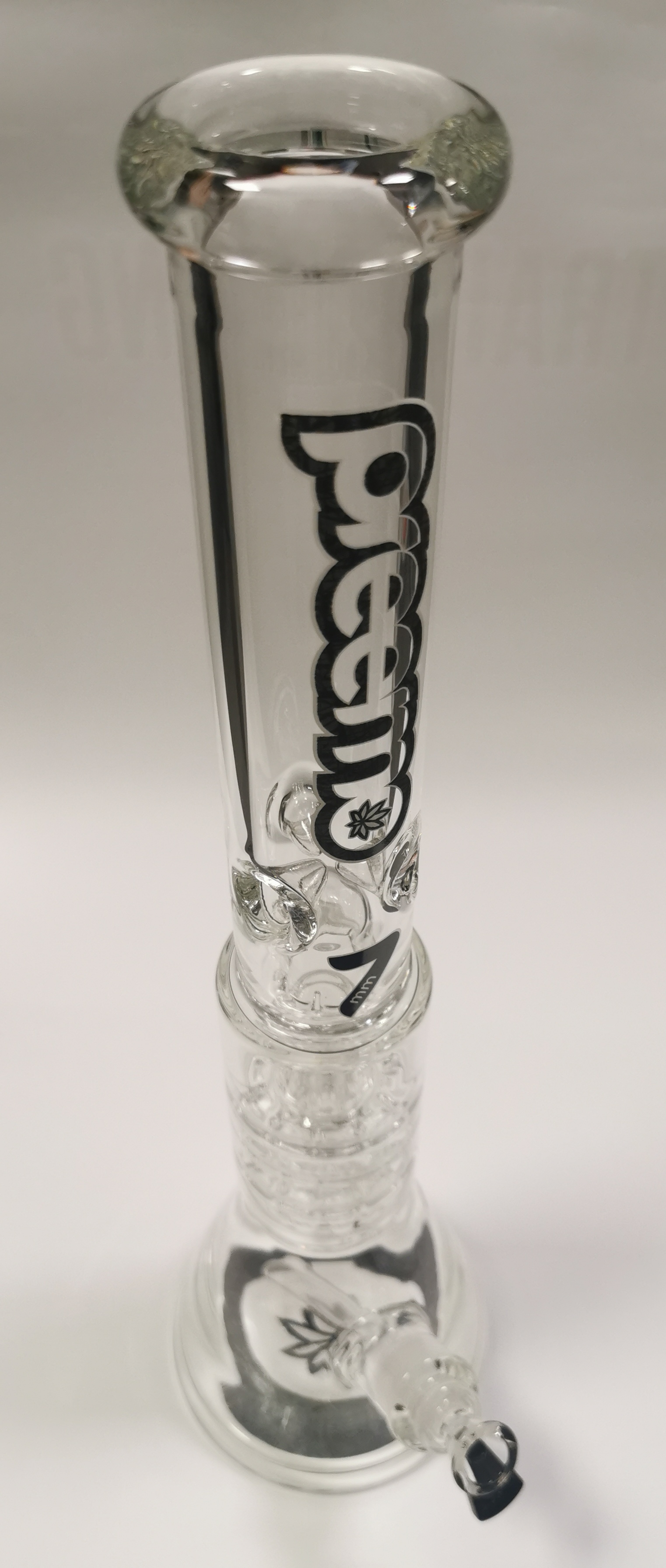Preemo Glass Bong 20" PO16 Black