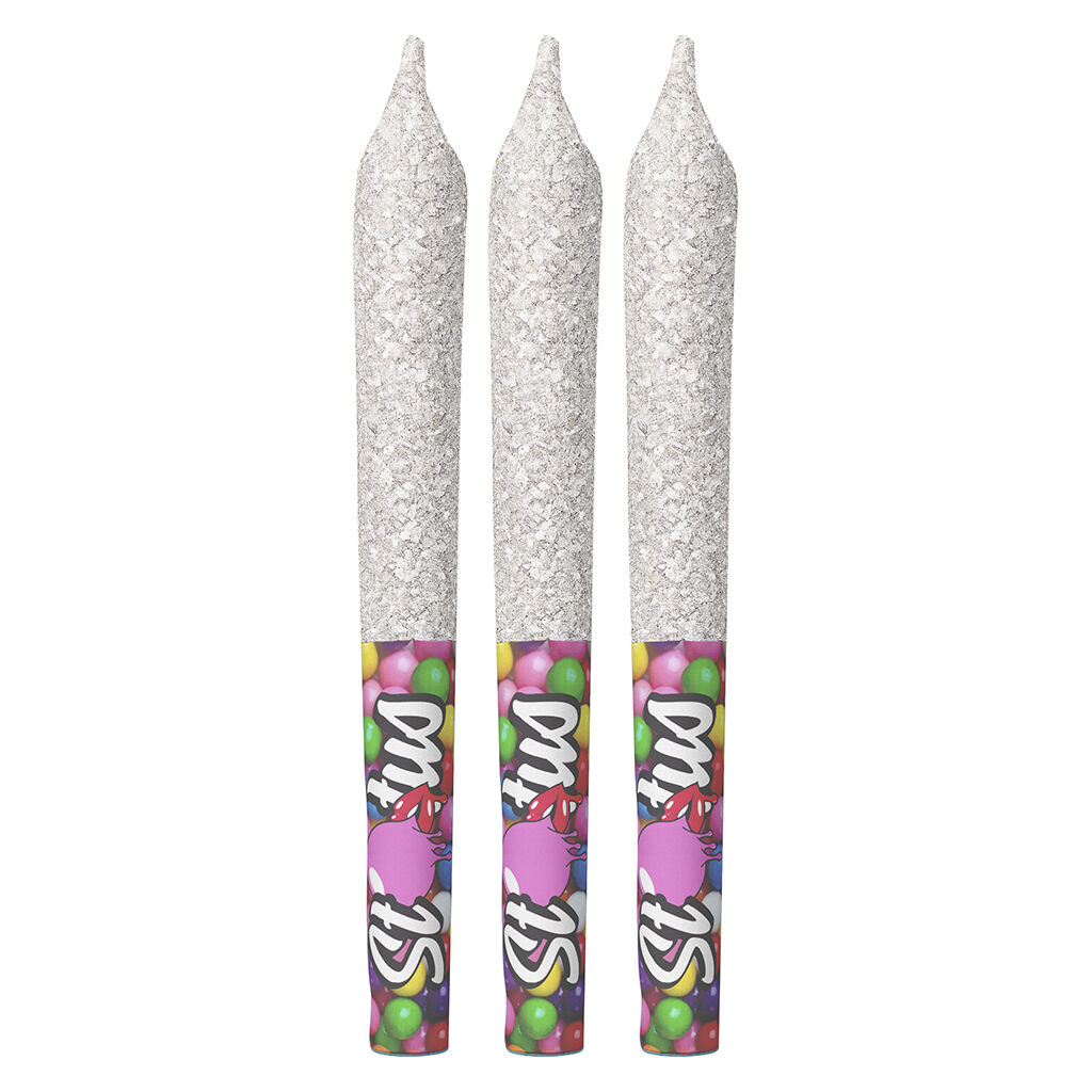 Status - Bubble Bubble Liquid Diamond Infused&Diamond Coated Pre-Roll - Sativa - 3x0.5g
