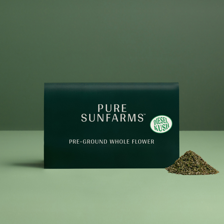 Pure Sunfarms - Diesel Kush Milled