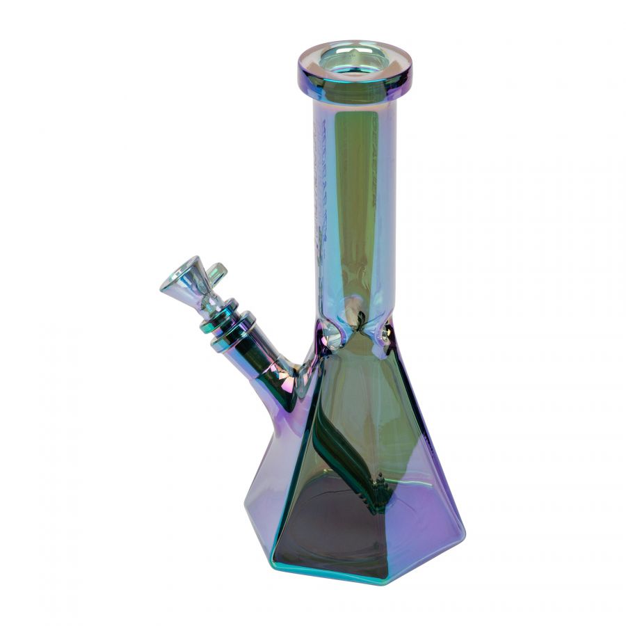 Red Eye Tek - 12" Tall Terminator Finish Hex Base Beaker Tube