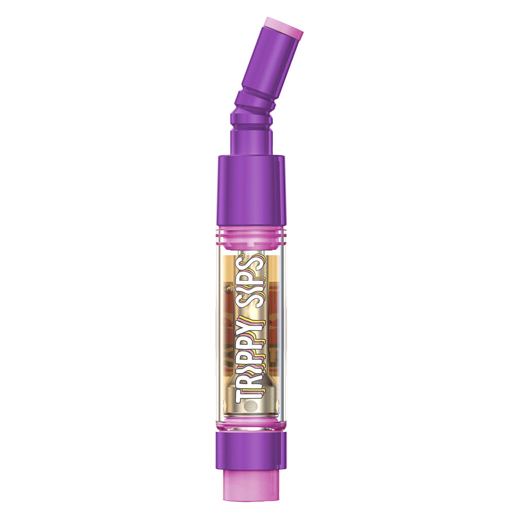Trippy Sips - Space Berry Splash Pure Diamonds 97+ Va 510 Thread Cartridge - Indica - 0.95g