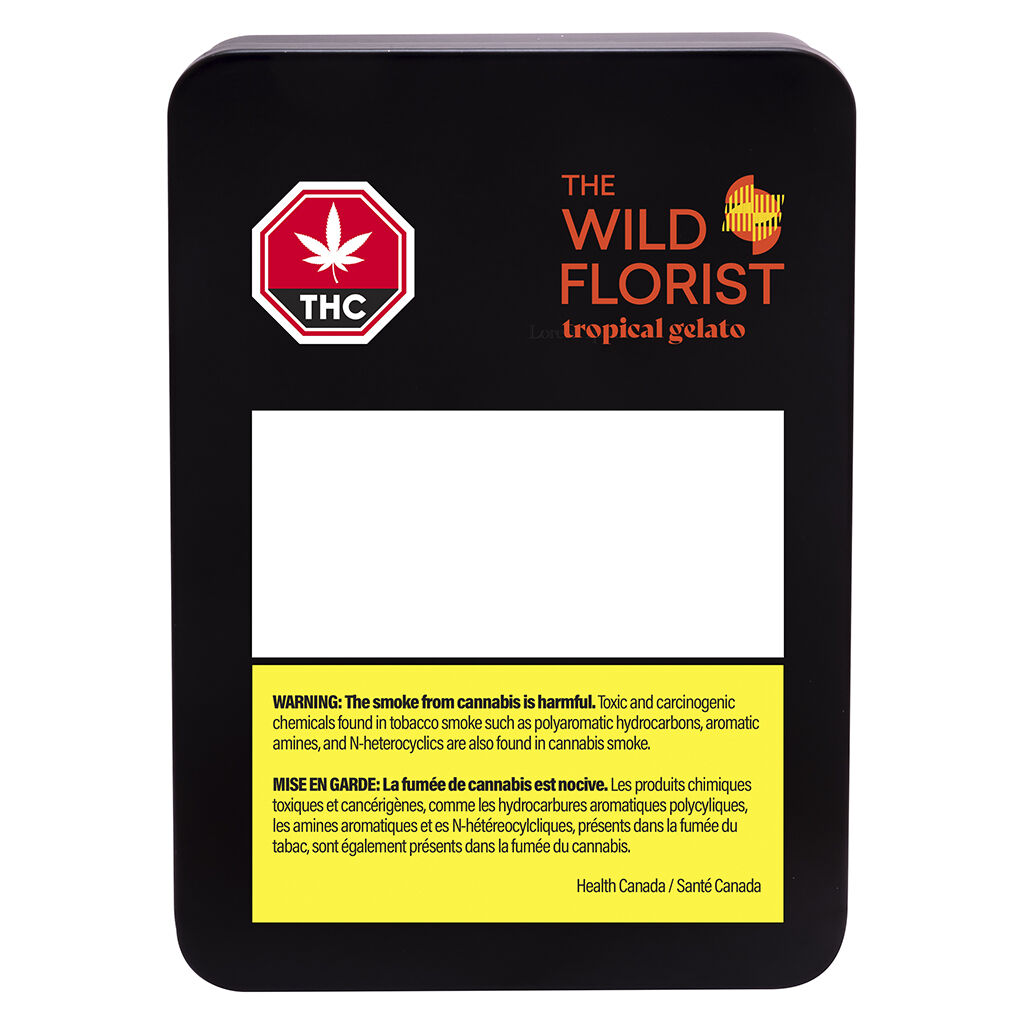 The Wild Florist - Tropical Gelato Pre-Roll - Indica - 4x0.35g