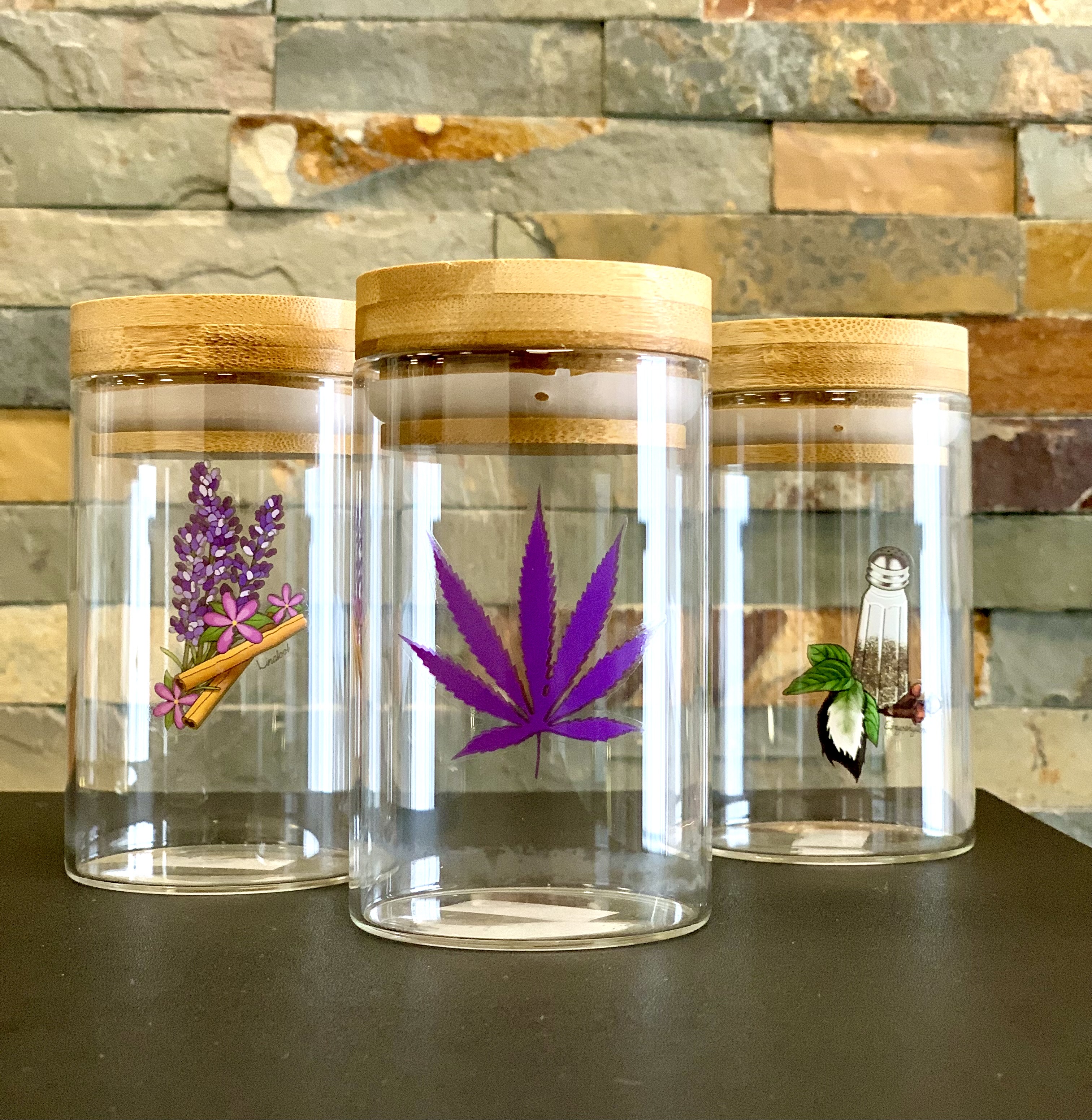 Herbies - Storage Jar - Various Illustrations