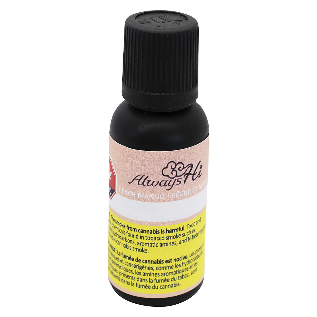 Always Hi - Ice Bubble Hash Peach Mango Shot - Sativa - 30ml