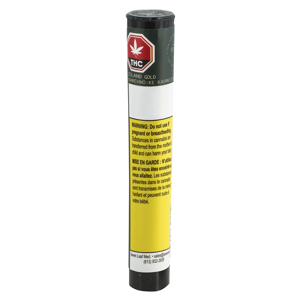 SEV7N - Island Gold | Kawehnò:ke Kahwistanó:ron Pre-Rolls - Hybrid - 2x0.5g