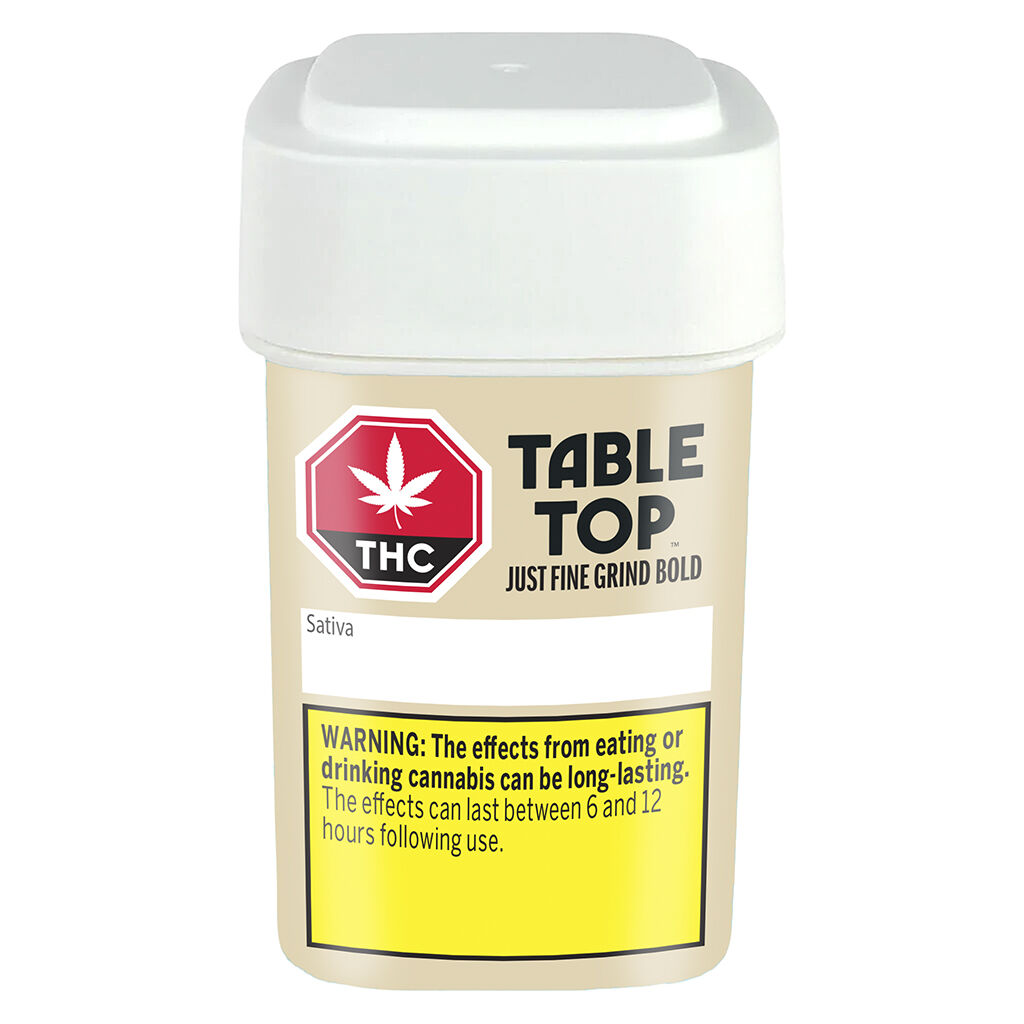Cruuzy - Table Top Just Fine Grind Bold Sativa - 3g