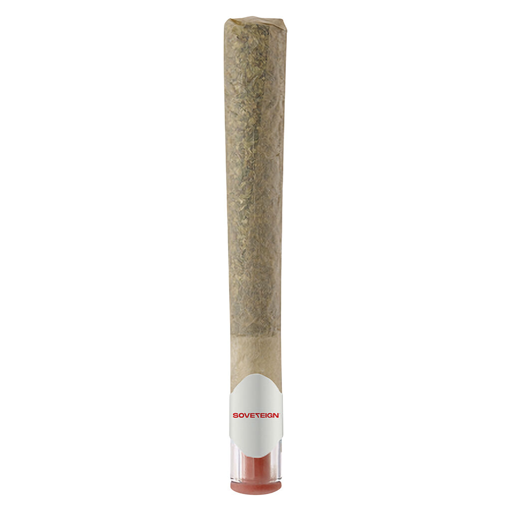SOVEREIGN - Lemondrpz Kush Glass Tip Infused Pre-Roll - Indica - 1x1g