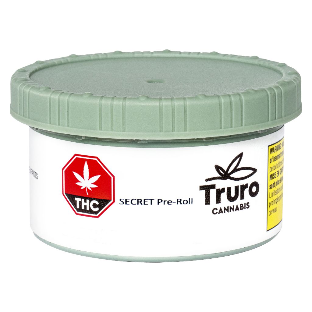 Truro Cannabis - Secret Pre-Roll Indica - 3x0.5g