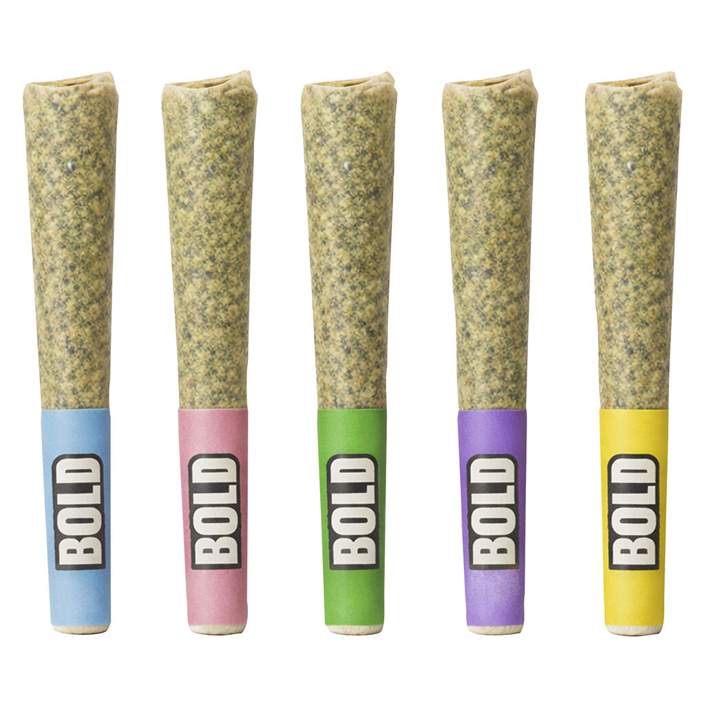 BOLD - Diamond Infused Variety Pack Pre-Roll - Hybrid - 5x0.4g