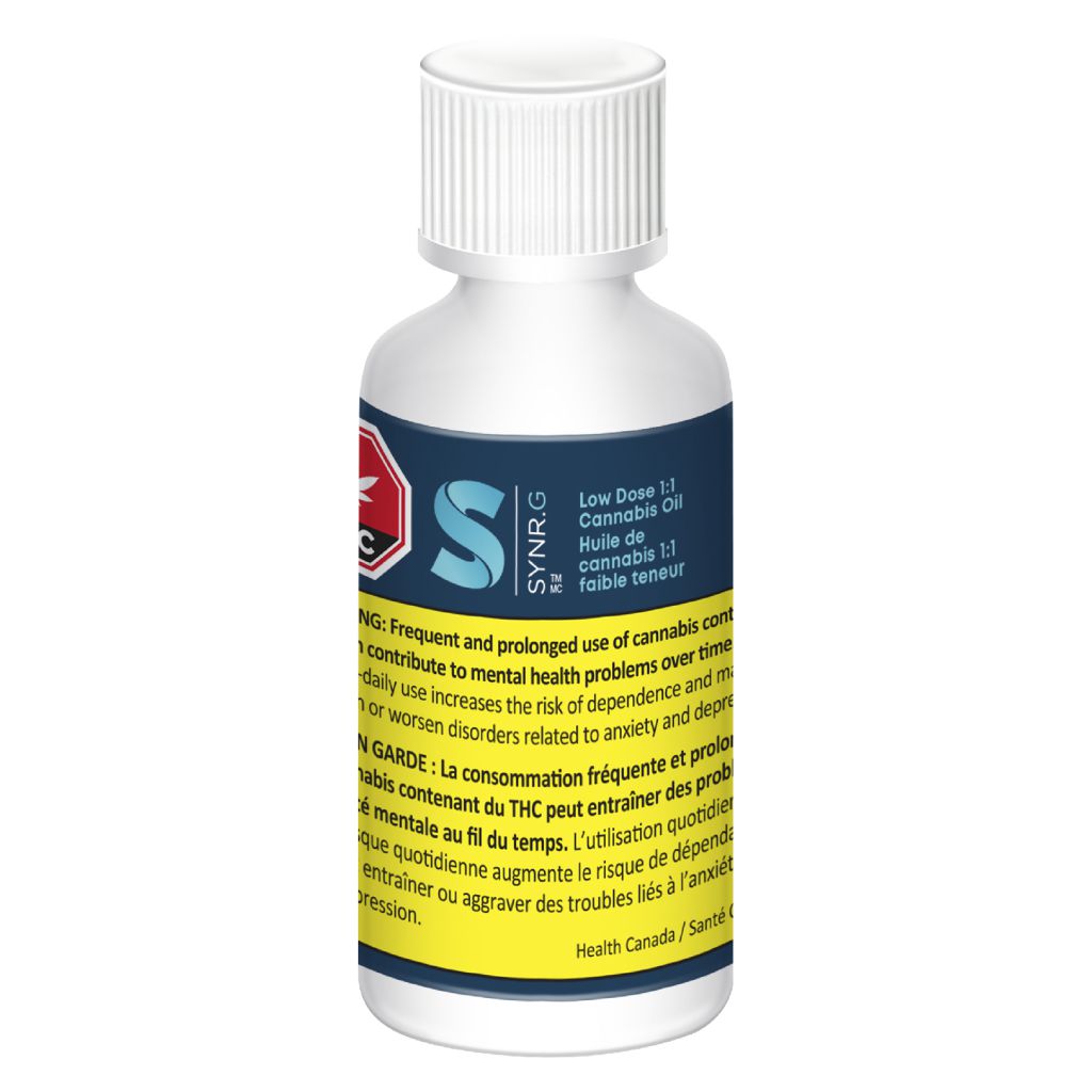Synr.g - Low Dose 1:1 Oil Sativa - 20ml