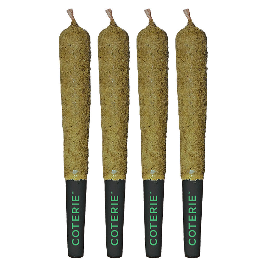 Coterie - Double-Infused Sour Apple Pre-Roll - Sativa - 4x0.5g