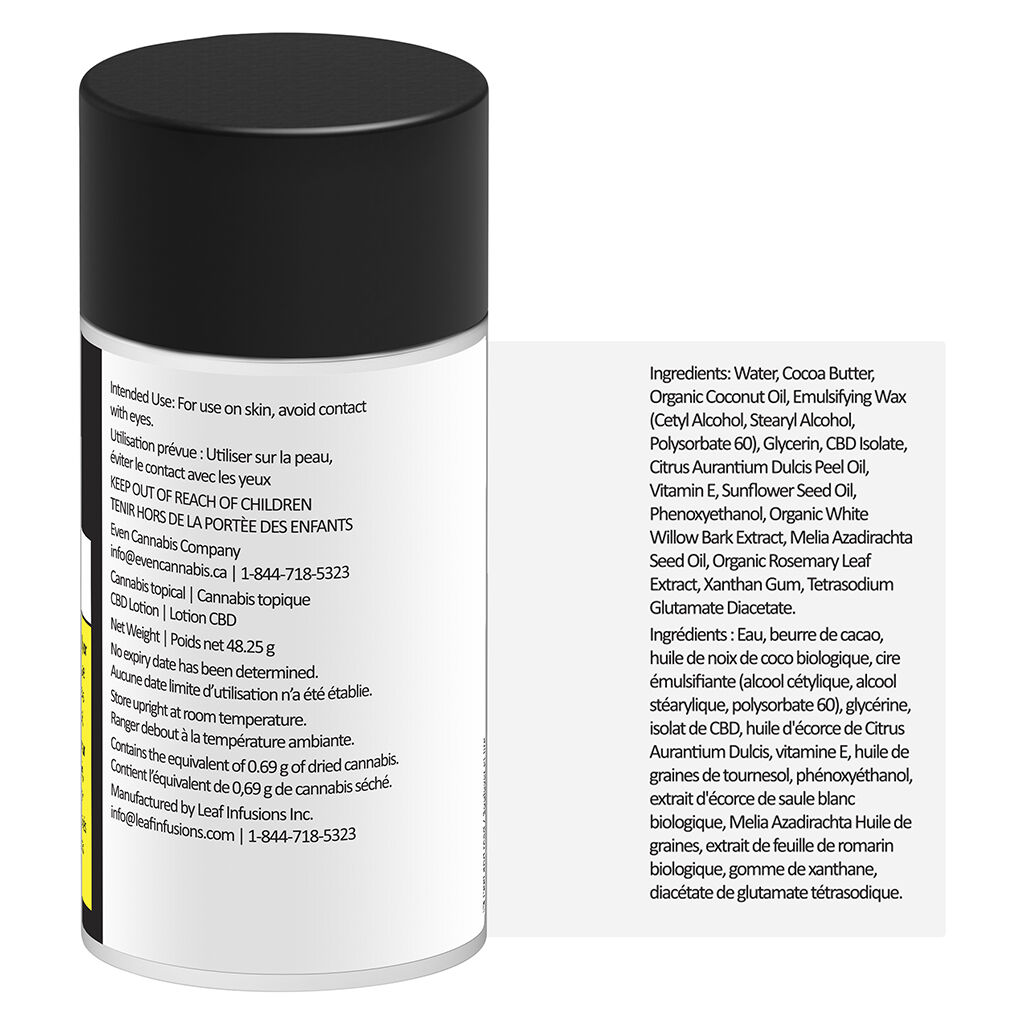 EVEN - CBD Body Wellness Lotion - Hybrid - 48.25g