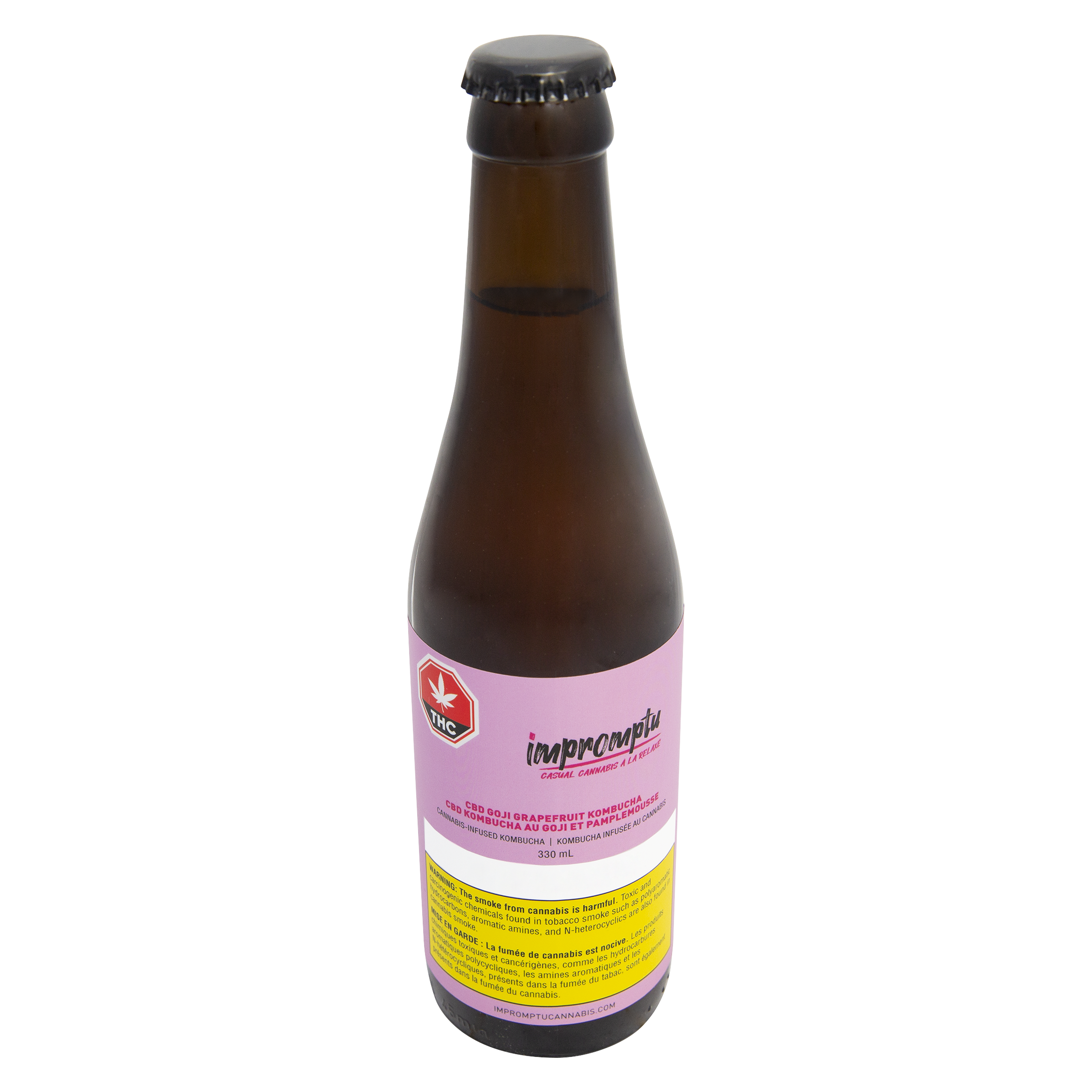 Impromptu - CBD Goji Grapefruit Kombucha - Hybrid - 330ml
