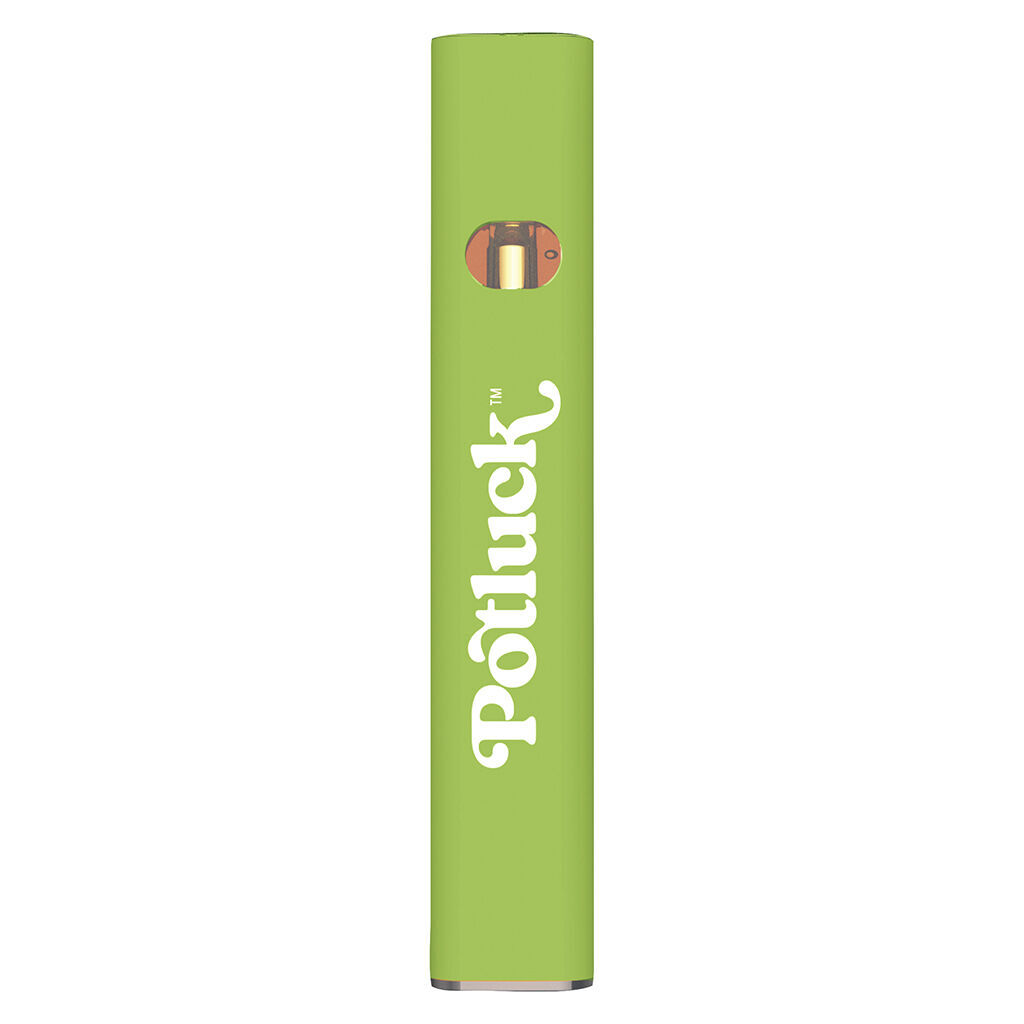 Potluck - Sour Green Grape Disposable Vape - Hybrid - 1g