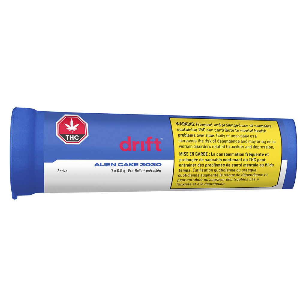 Drift - Alien Cake 3030 Pre-Rolls - Sativa - 7x0.5g