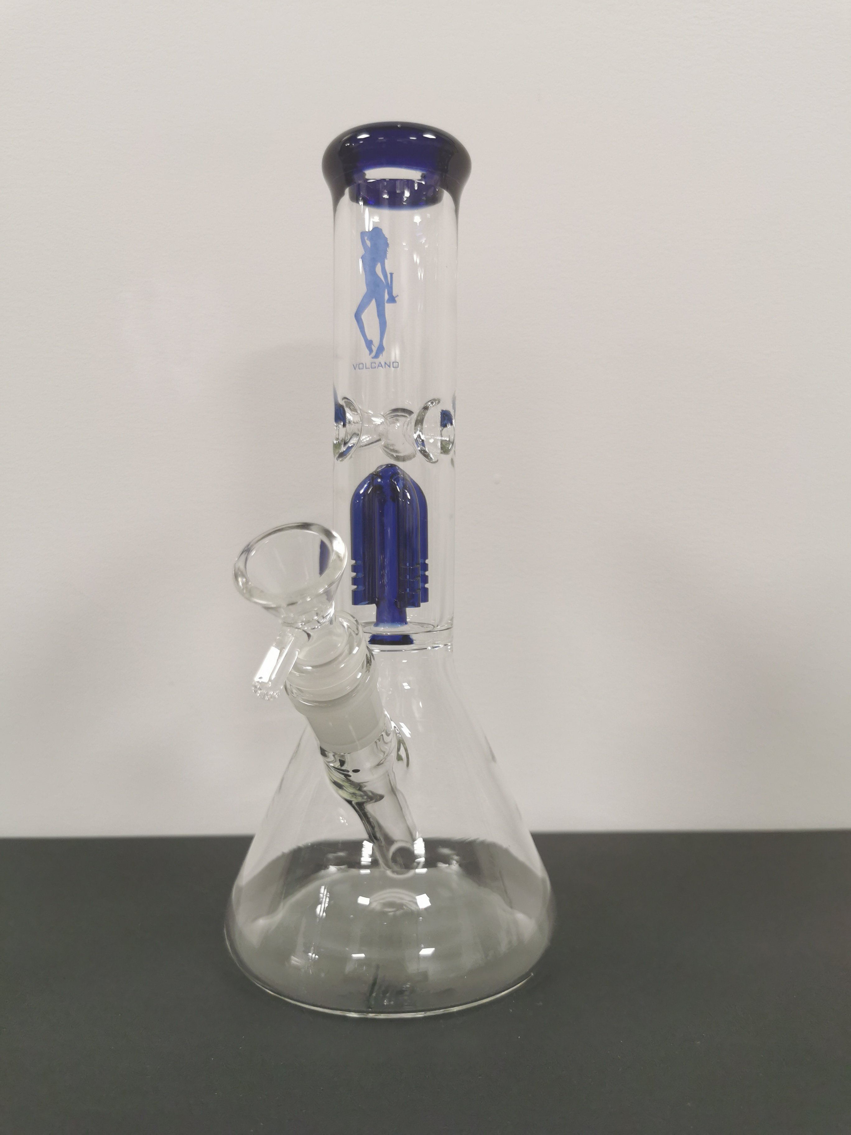 Volcano Bong - Blue Lady 10in