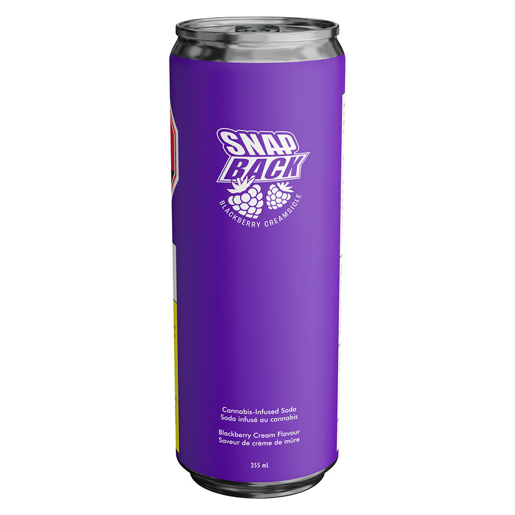 Snap Back - Blackberry Vanilla Cream - Hybrid - 355ml