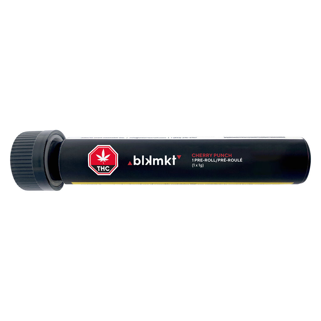 BLK MKT - Cherry Punch Pre-Roll Hybrid - 1x1g