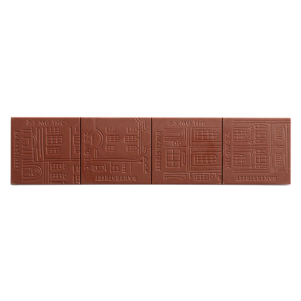 Tweed - Bakerstreet Peppermint Milk Chocolate Bar Indica - 1x32g
