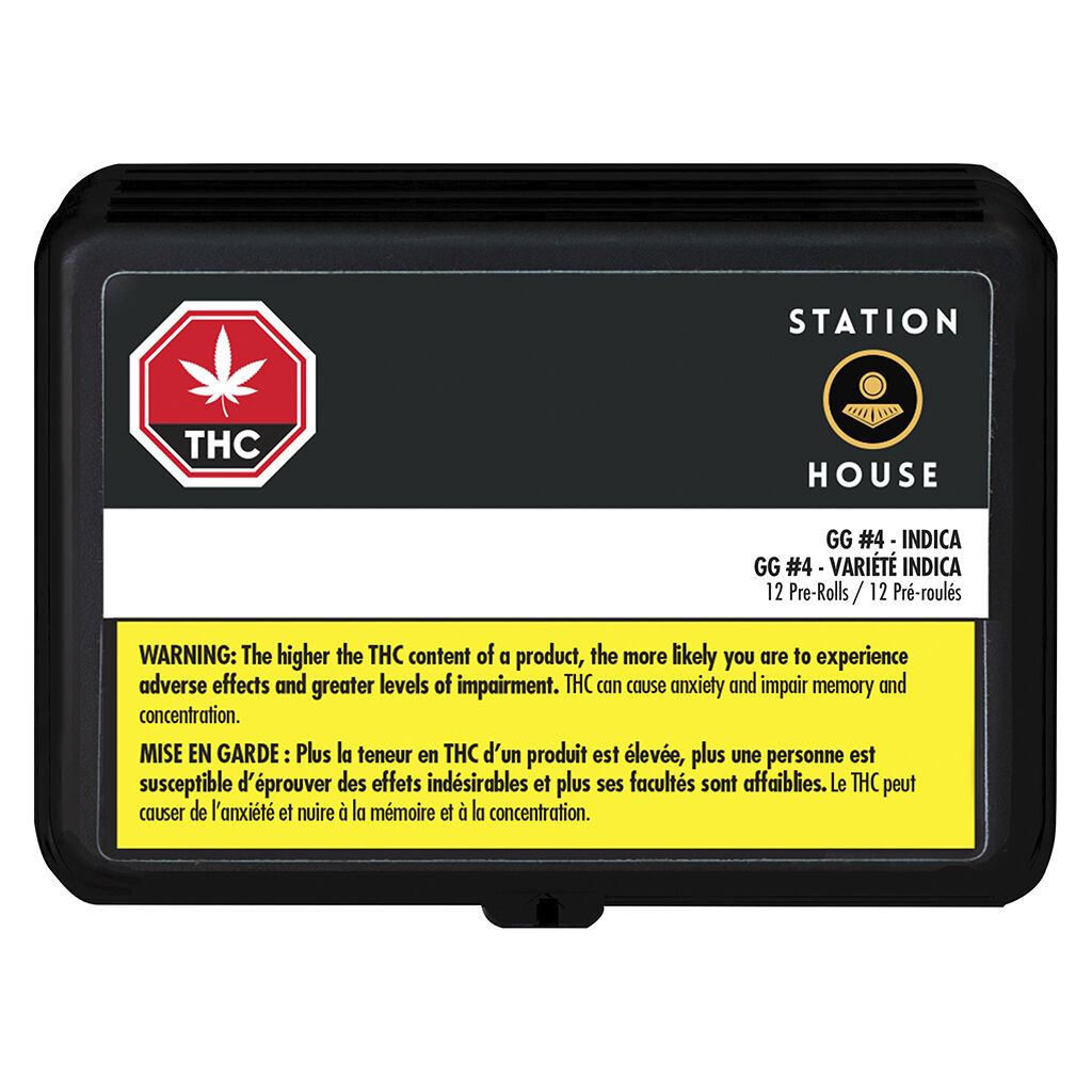 Station House - GG#4 Pre-Rolls - 12x0.5g