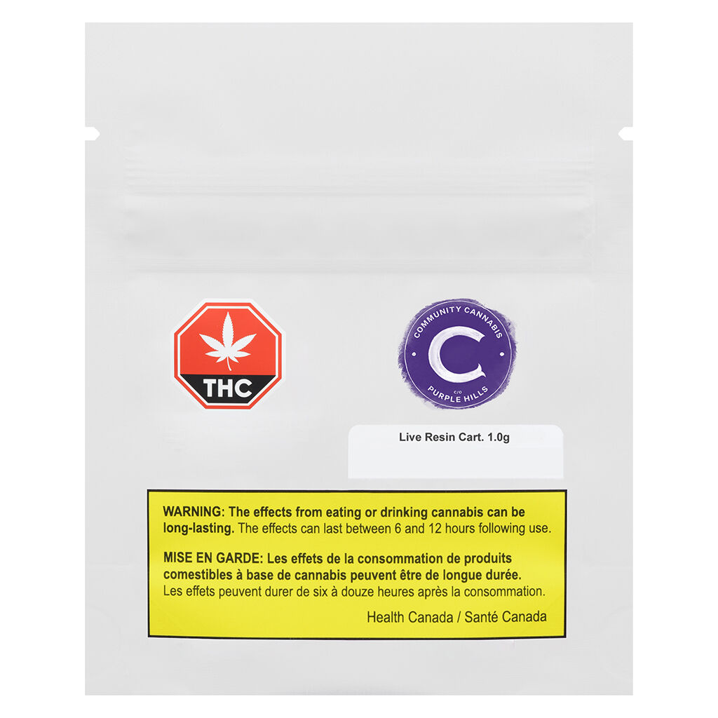 Community - Community Live Resin 510 Thread Cartridge - Blend - 1g