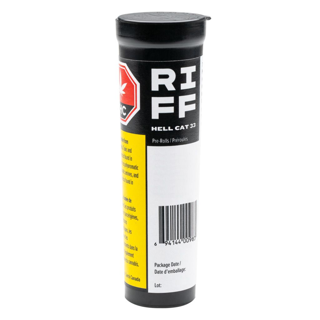 RIFF - Hell Cat 33 Pre-Roll Hybrid - 7x0.5g