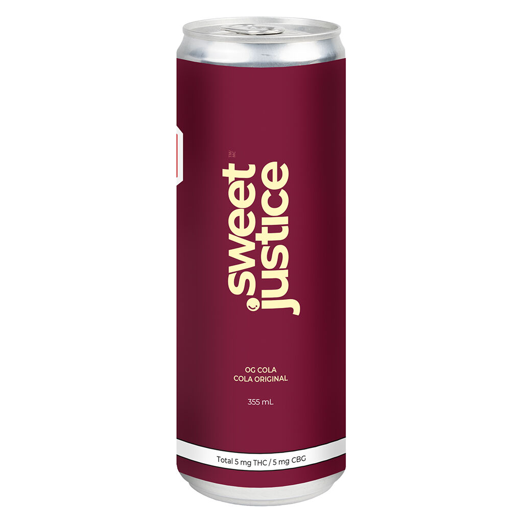 Sweet Justice - OG Cola THC+CBG - 355ml