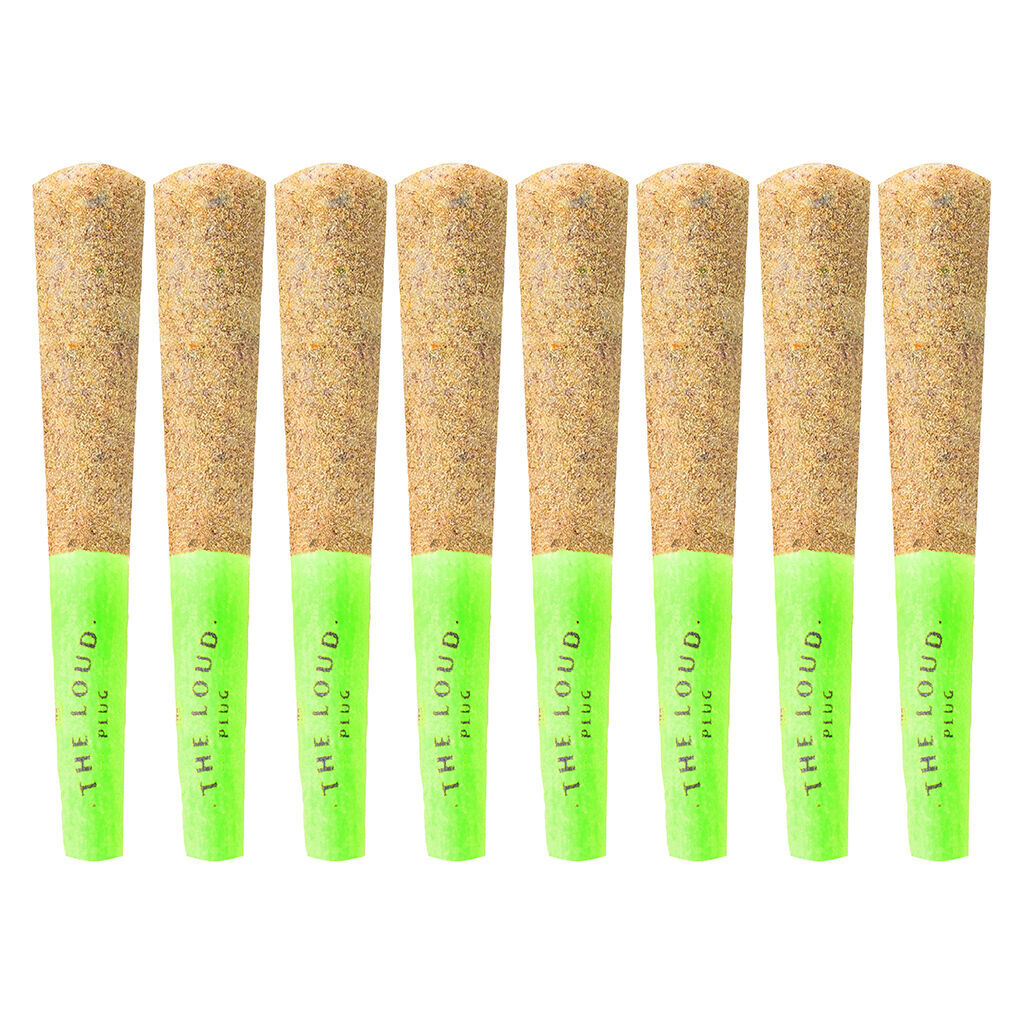 The Loud Plug - Drippyz Strawberry Matcha Infused Pre-Roll - Hybrid - 8x0.35g