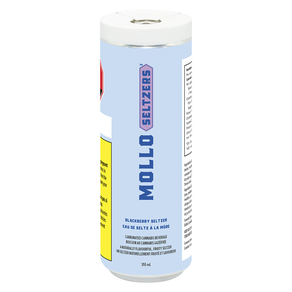Mollo - Blackberry Seltzer - Hybrid - 4x355ml