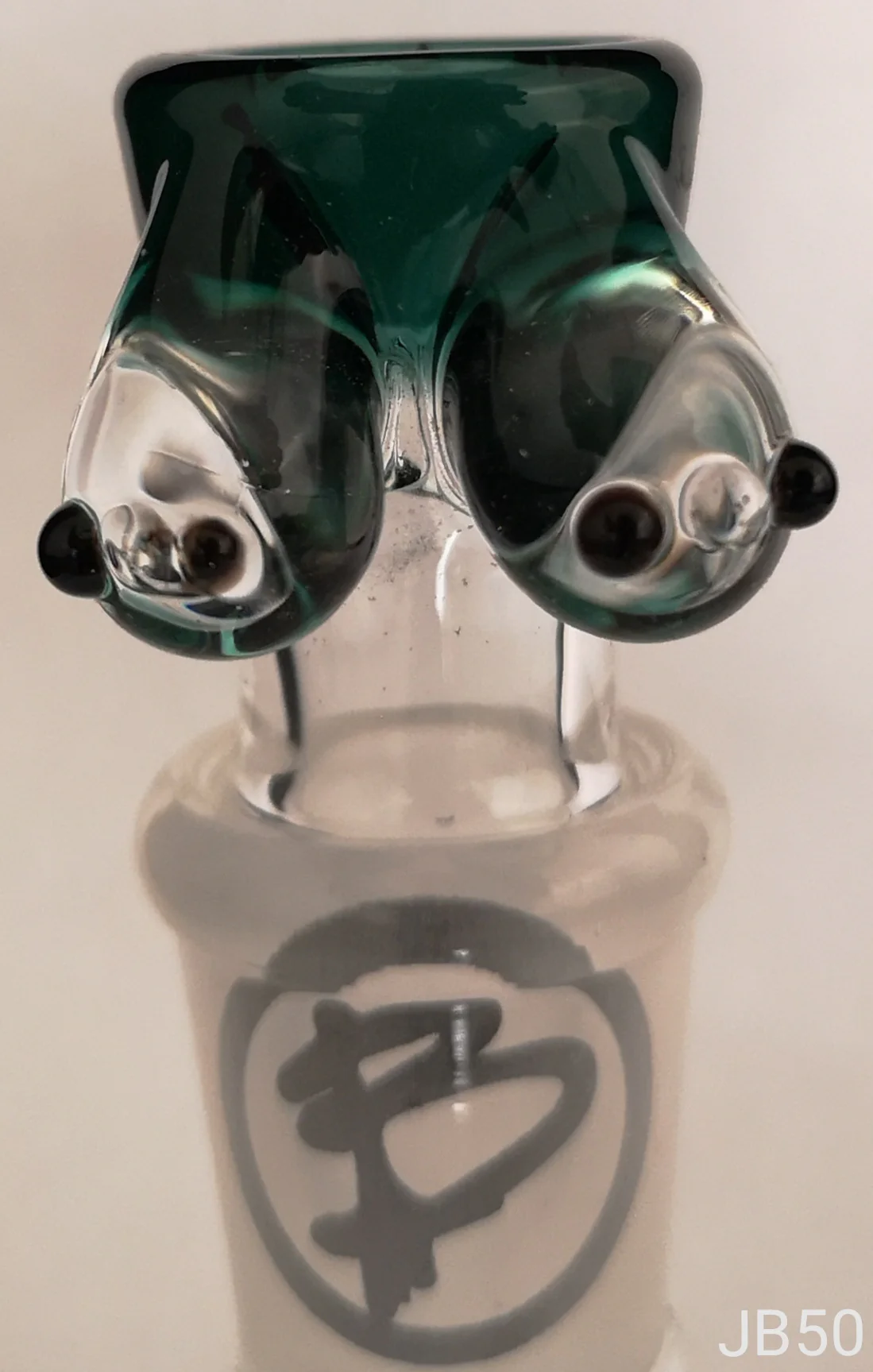 Benwa Glass - 18mm Boobies Bowl (4 Hole) JB50