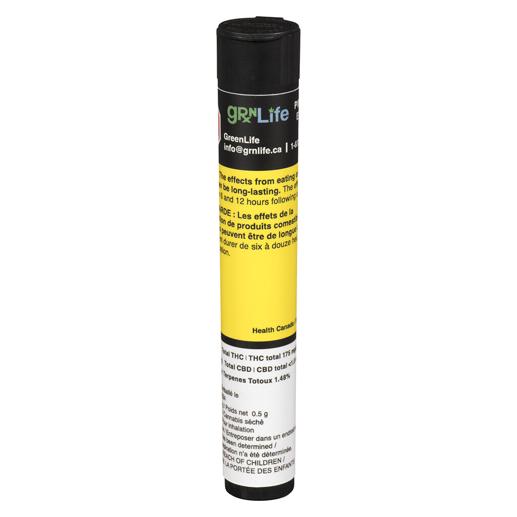 GreenLife - Pineapple Express Pre-Roll - Sativa - 1x0.5g