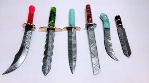 Damascus Knife Dab Tool