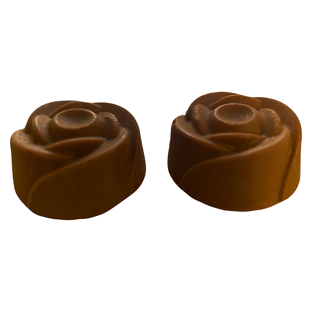 The Rose Collection - Milk Chocolate Toffee Roses - Hybrid - 2 Pack