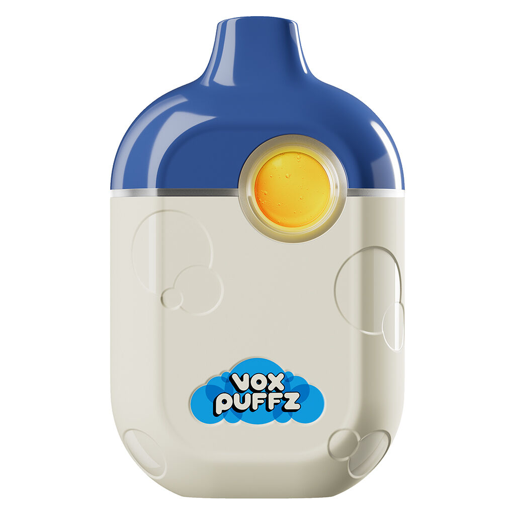 VoxPuffz - Blueberry Pom Pom Rechargeable All-In-One Vape 1000 THC - Sativa - 1.2g
