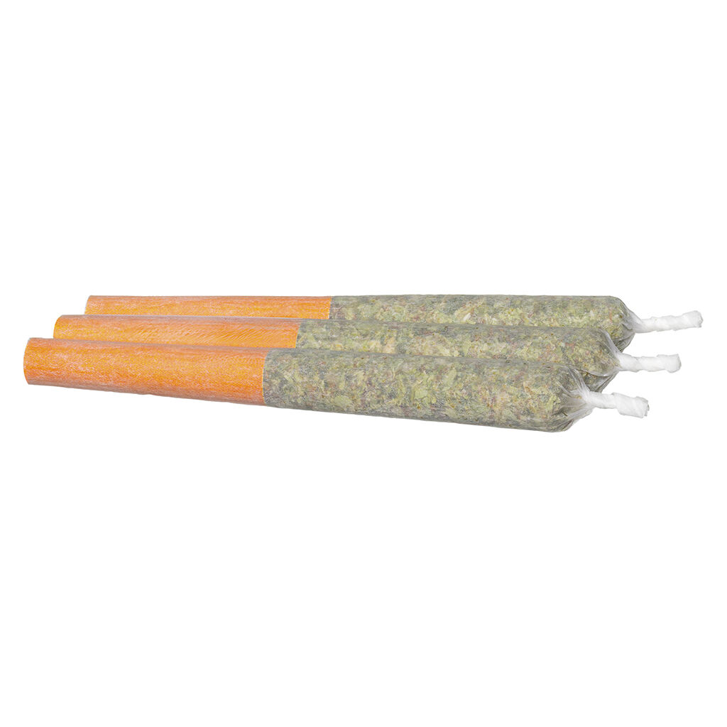 Tasty's - Lychee Peachy Ice 50+ Diamond Infused Pre-Roll - Sativa - 3x0.5g