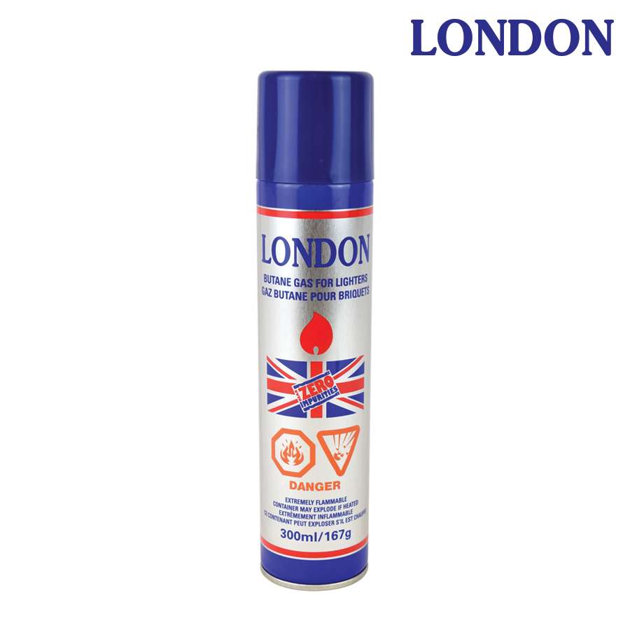 London - Butane Gas for Lighters - 300ml