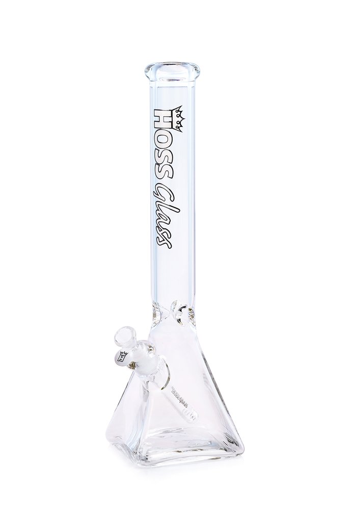 Hoss Glass - H055 Pyramid Base Beaker (18") - White