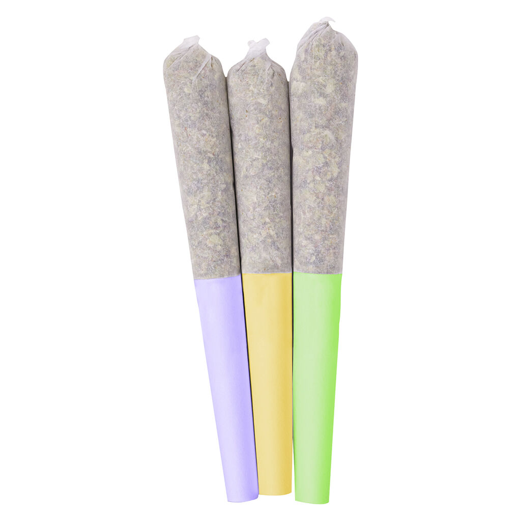 Glazed - Glazed Rosin Infused Multi-pack Pre-roll - Hybrid - 3x0.5g