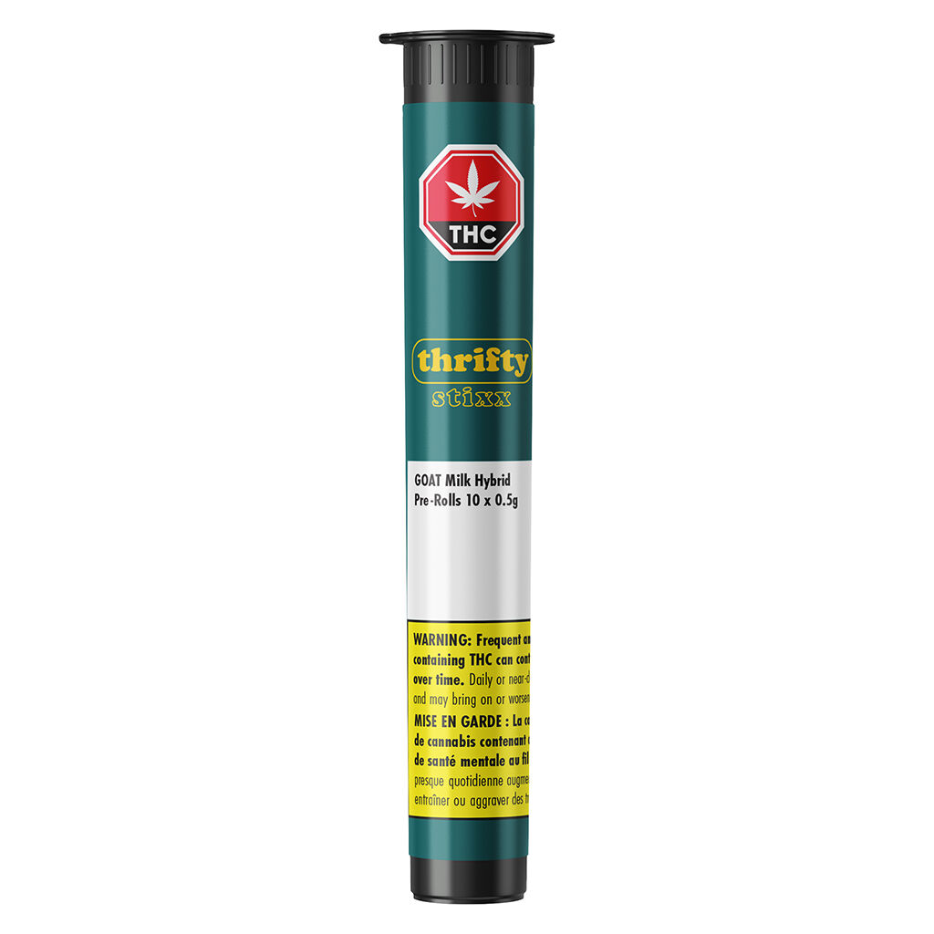 Thrifty Stixx - GOAT Milk Hybrid Pre-Roll - 10x0.5g