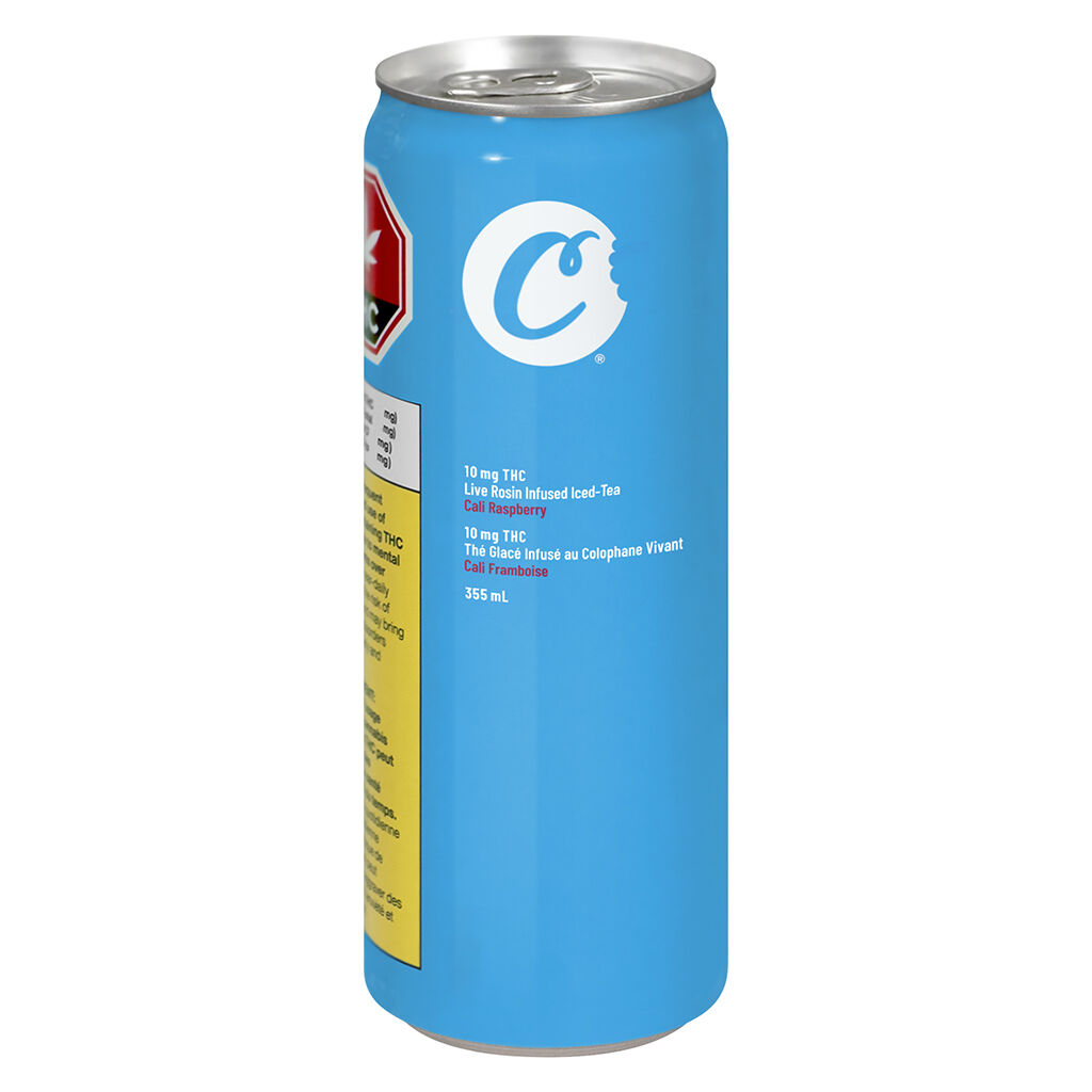 Cookies by Green Monké - Live Rosin Infused Iced Tea Cali Raspberry - Hybrid - 355ml