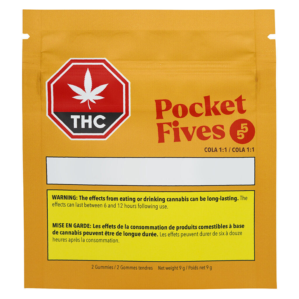 Pocket Fives - Cola 1:1 - Blend - 2 Pack