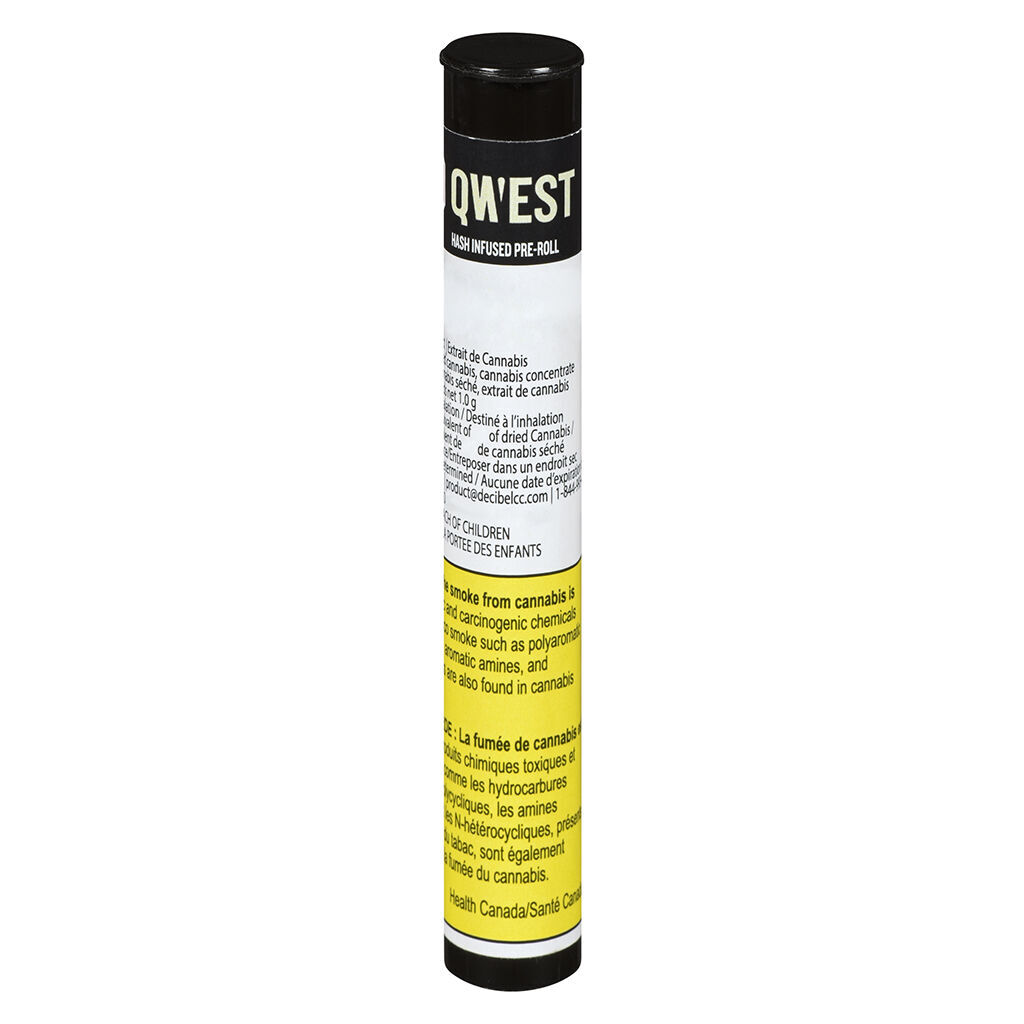 Qwest - Hash Infused Pre-Roll - 1x1g