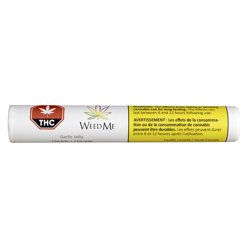 Weed Me - Garlic Jelly Pre-Rolls - Indica - 3x0.5g