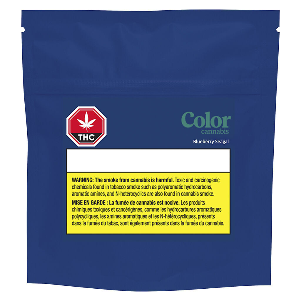Color Cannabis - Blueberry Seagal Pre-Rolls - Indica - 10x0.35g
